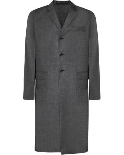 prada mens jacket grey|prada menswear shop online.